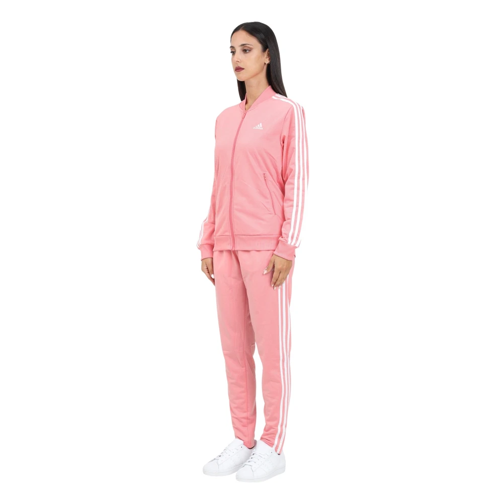 Adidas Essentials 3-Stripes Roze Sportpak Pink Dames