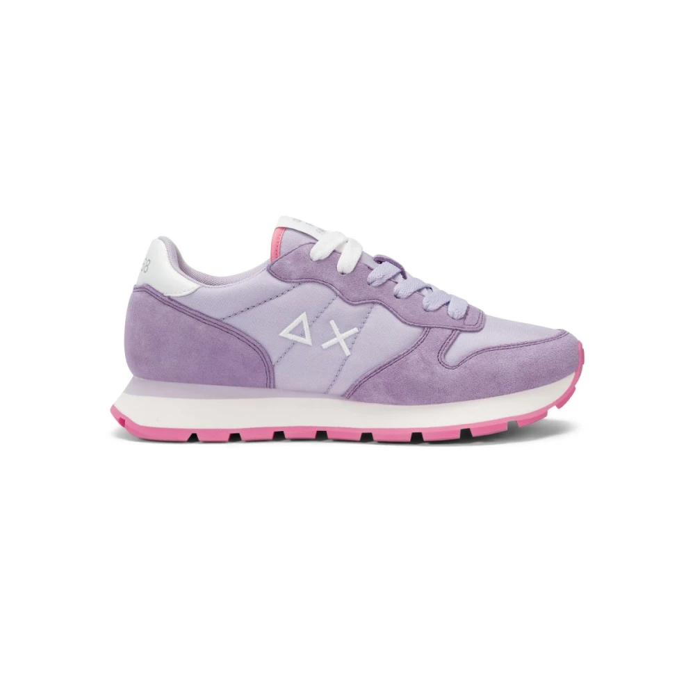 Sun68 Ally Solid Nylon Dames Schoenen Paars