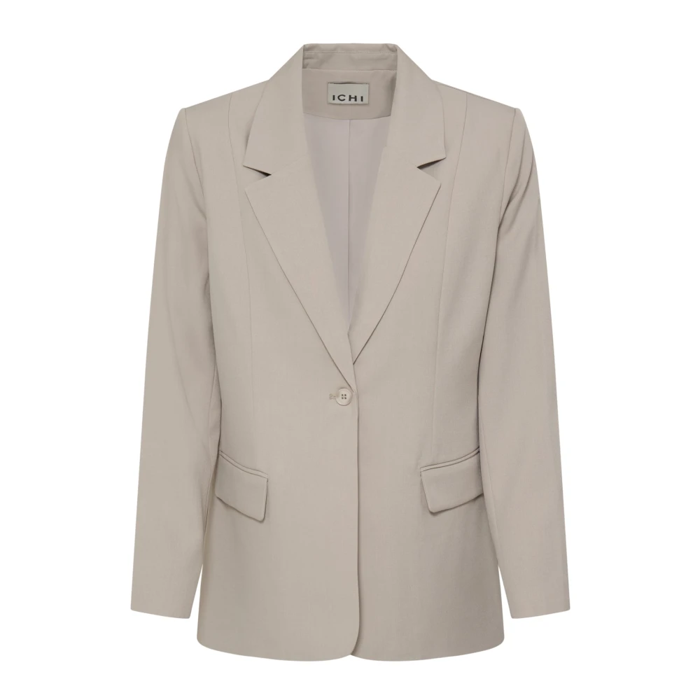 Ichi Kvinno Beige Jackor Dam, S, Blazer