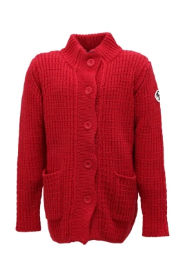2045T Cardigan Ull-/Bomullströja