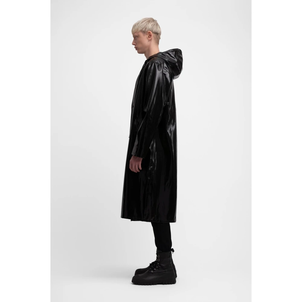 Stutterheim Print Opal Regenjas Black Heren