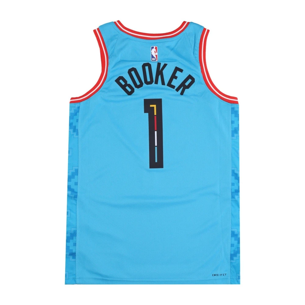 Nike Men's Blue City Edition Devin Booker Jersey - Training - L - Sport