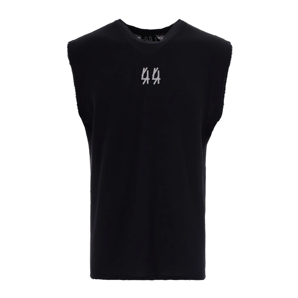 44 Label Group Men's Black Sleeveless Tops