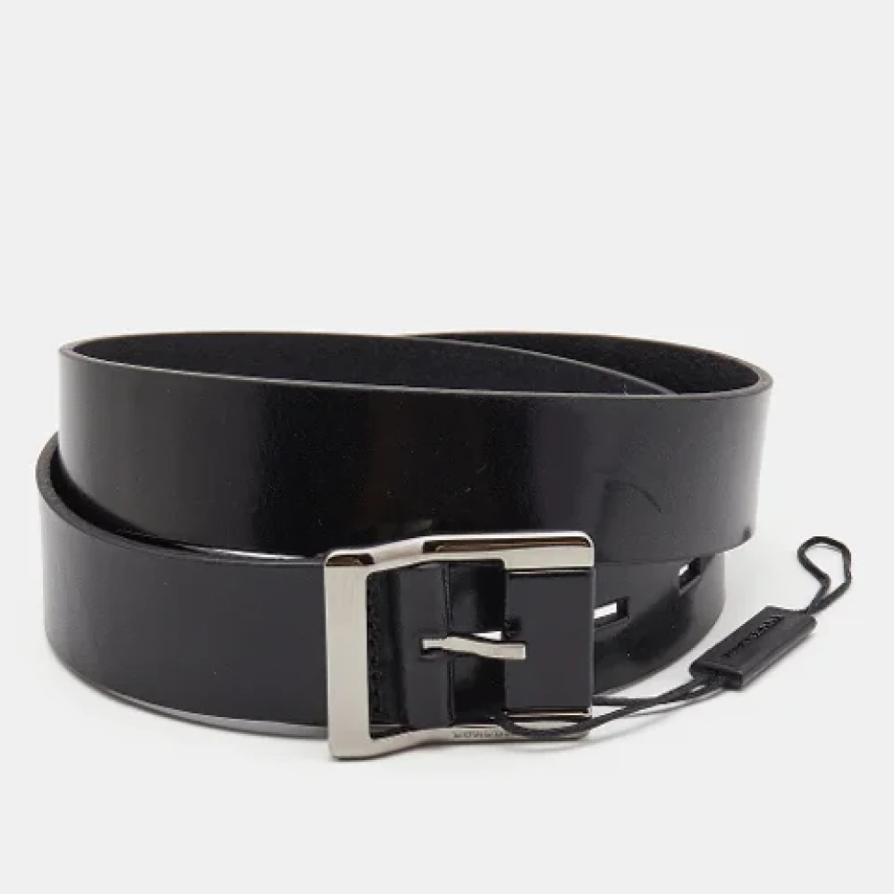 Burberry Vintage Pre-owned Leather belts Black Dames