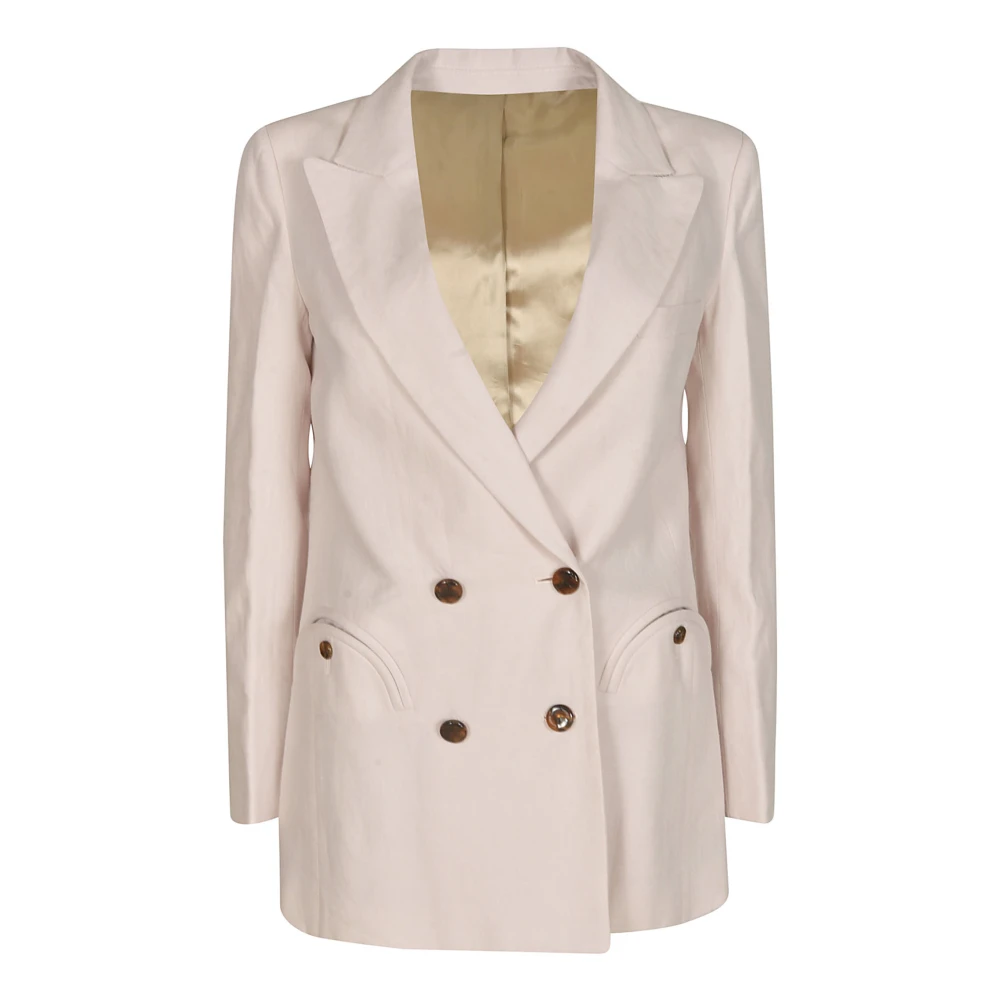 Blazé Milano Stijlvolle Jassen voor een Trendy Look Pink Dames