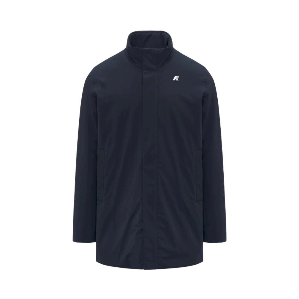 K-Way Uomo Blu Duke St Warm - Medio Giacche - Medio Giacche - 2XL - Immagine 3