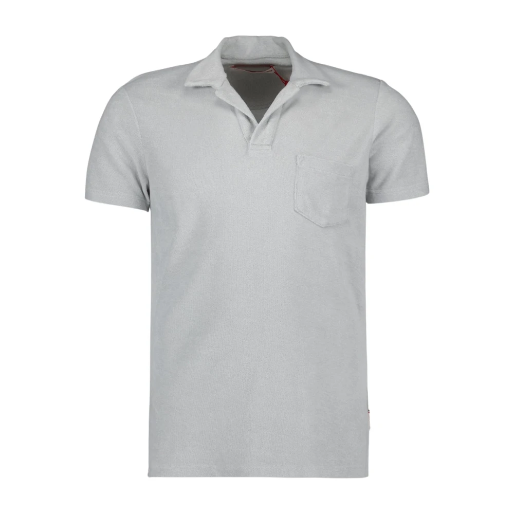 Orlebar Brown Polo Shirts Gray Heren