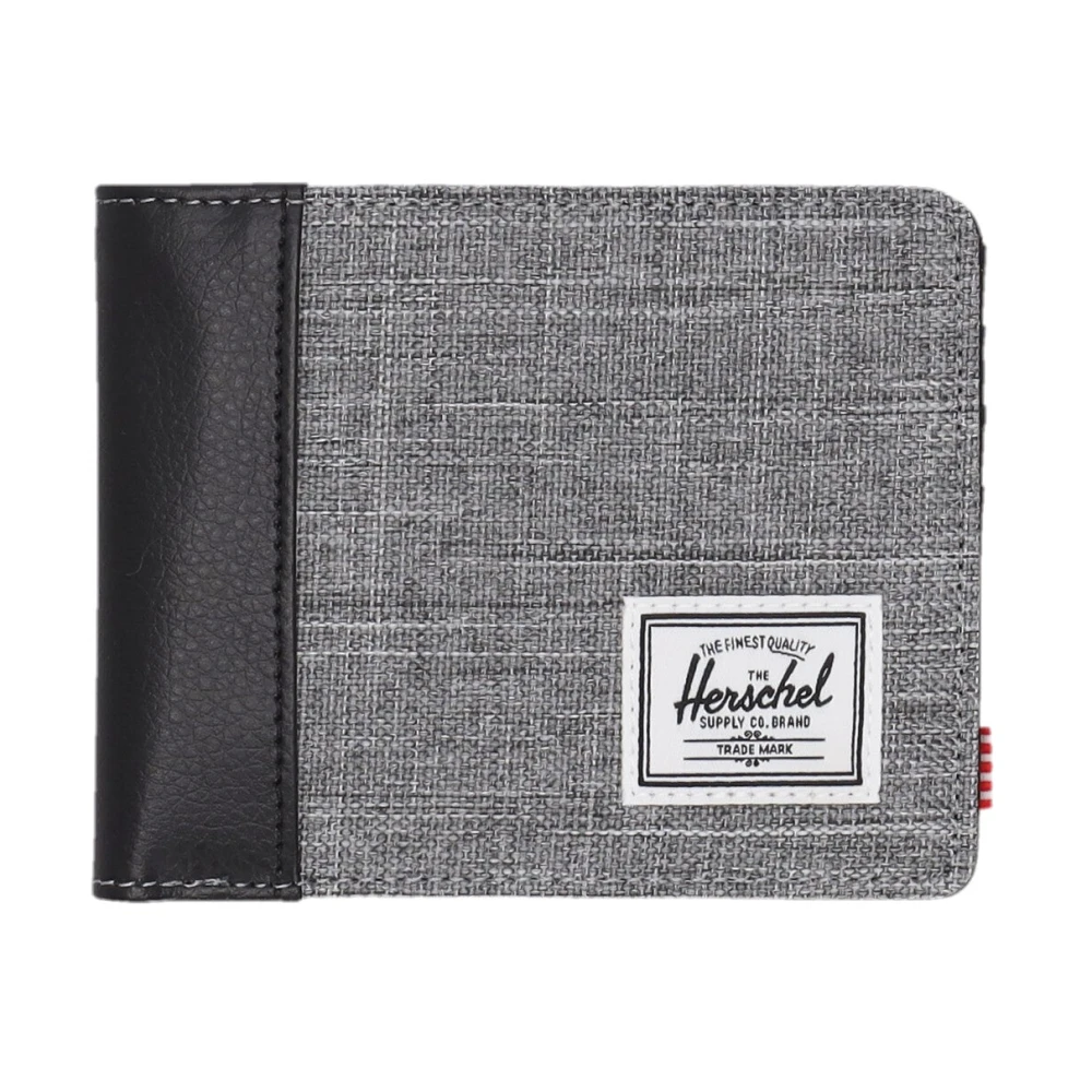 Herschel Rfid Portemonnee met CrossHatch Design Gray Unisex