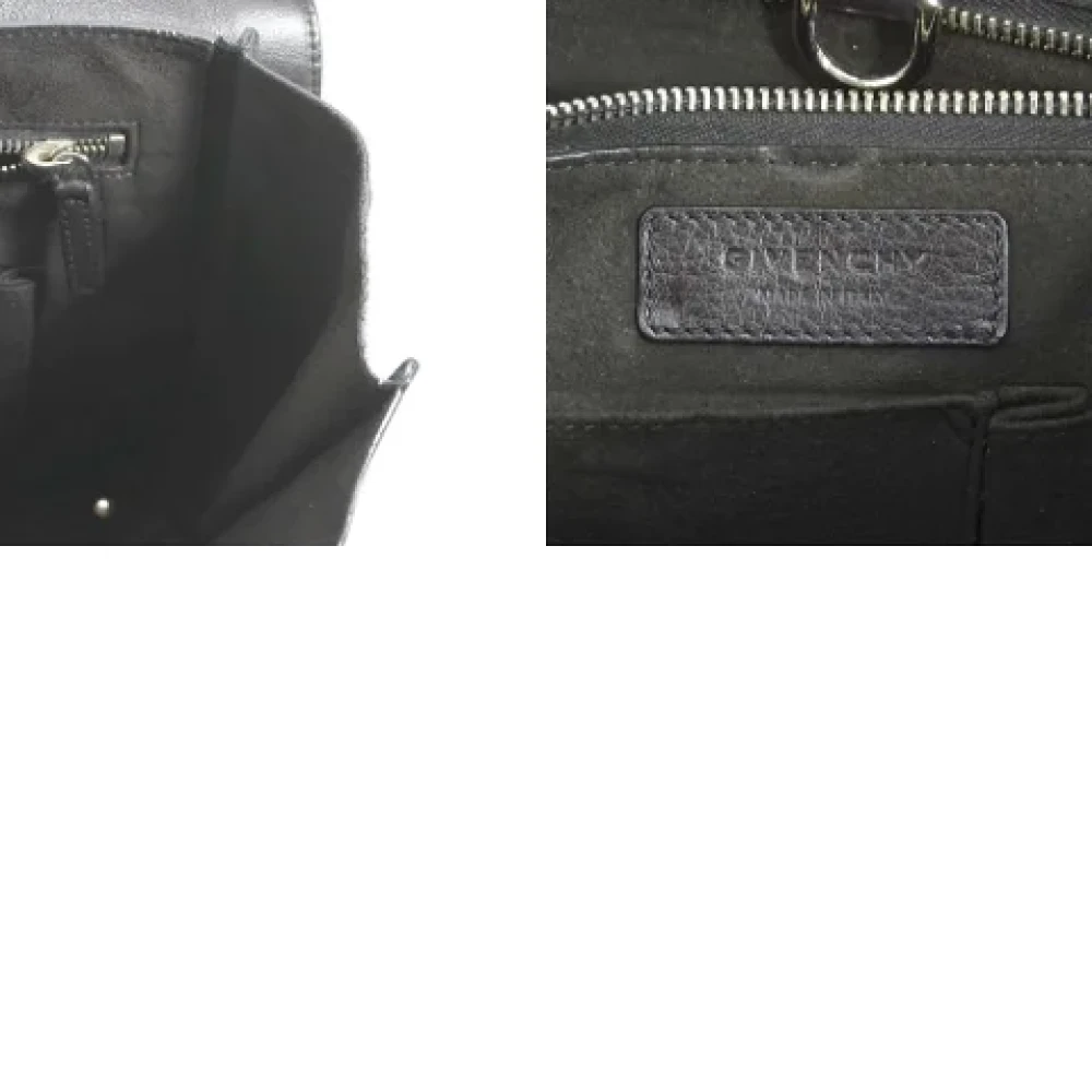 Givenchy Pre-owned Leather handbags Black Dames