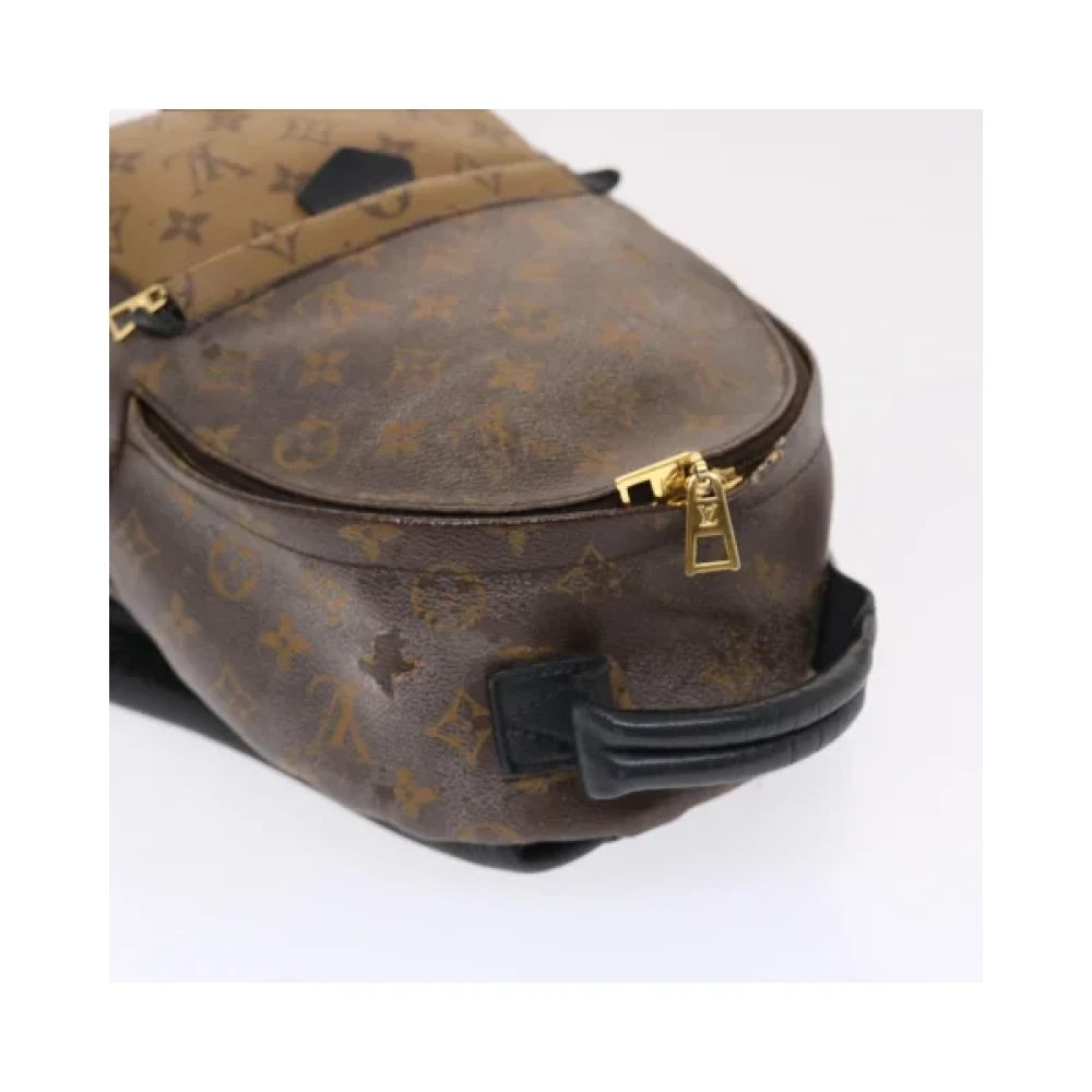 Louis Vuitton Vintage Pre-owned Canvas backpacks Brown Dames