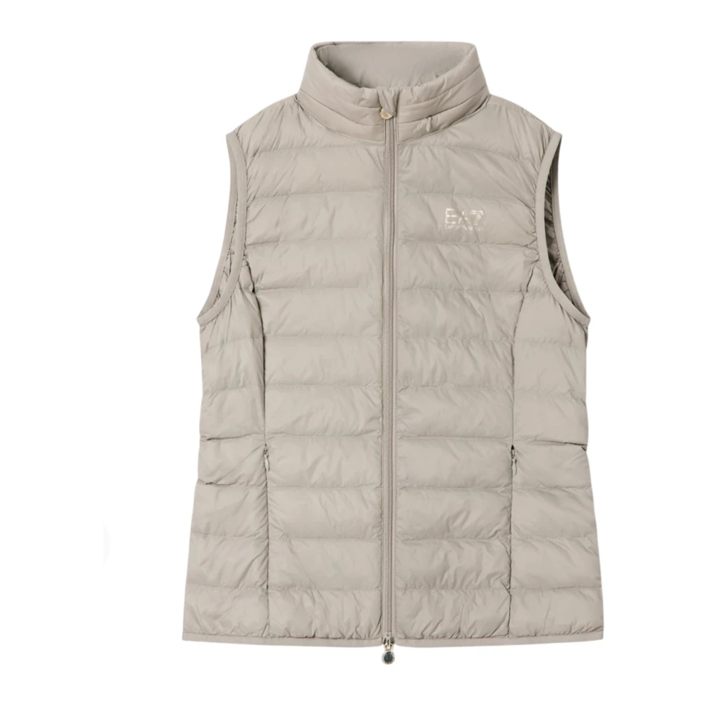 Emporio Armani Ea7 Damen Beige Jacken, Xsgröße: