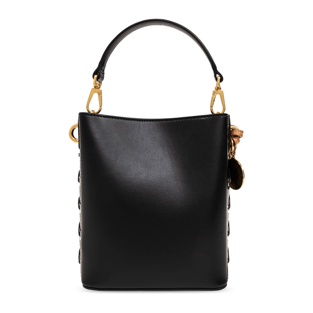 Stella Mccartney Emmer schoudertas Black Dames