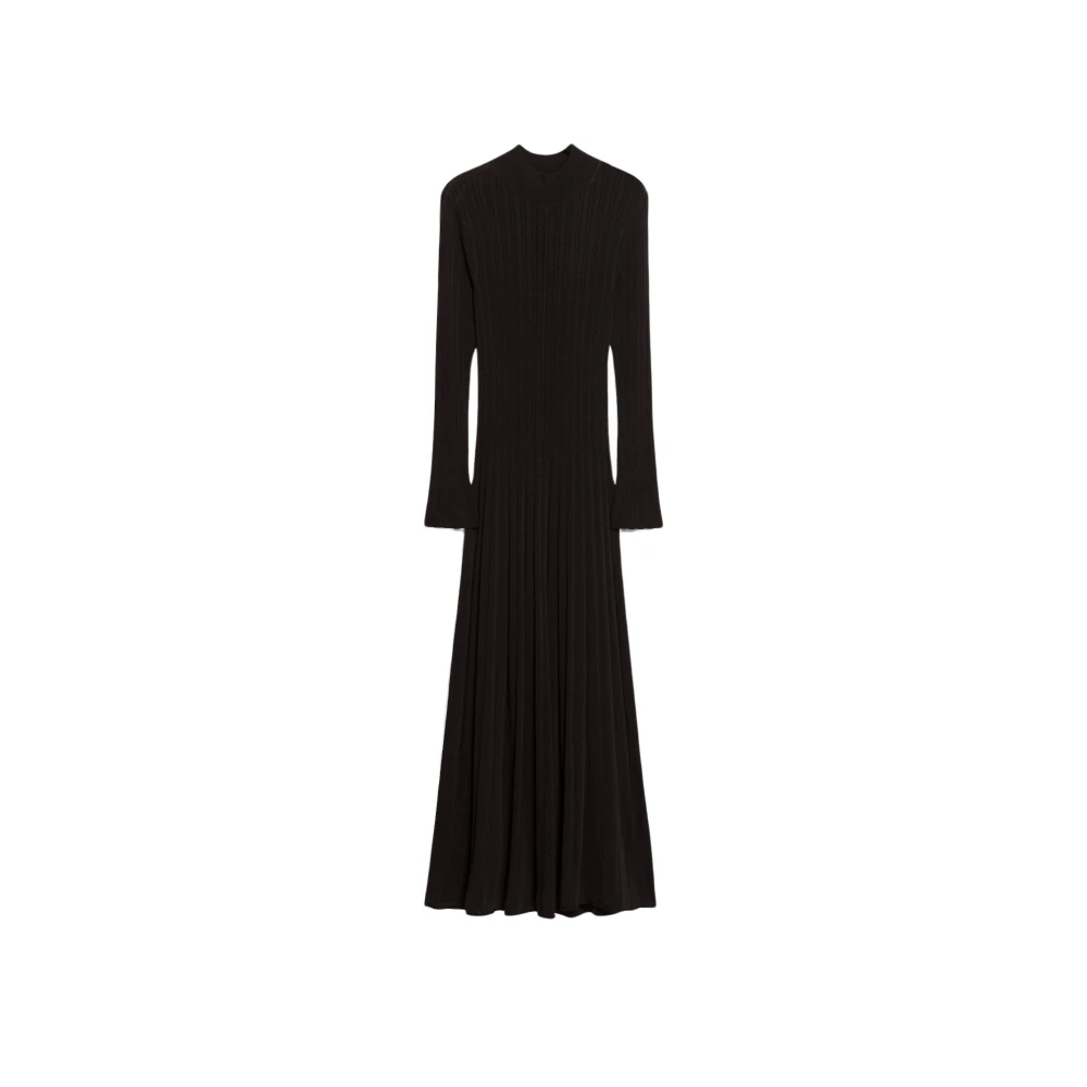IVY OAK Flowing Knit Dress Black Dames