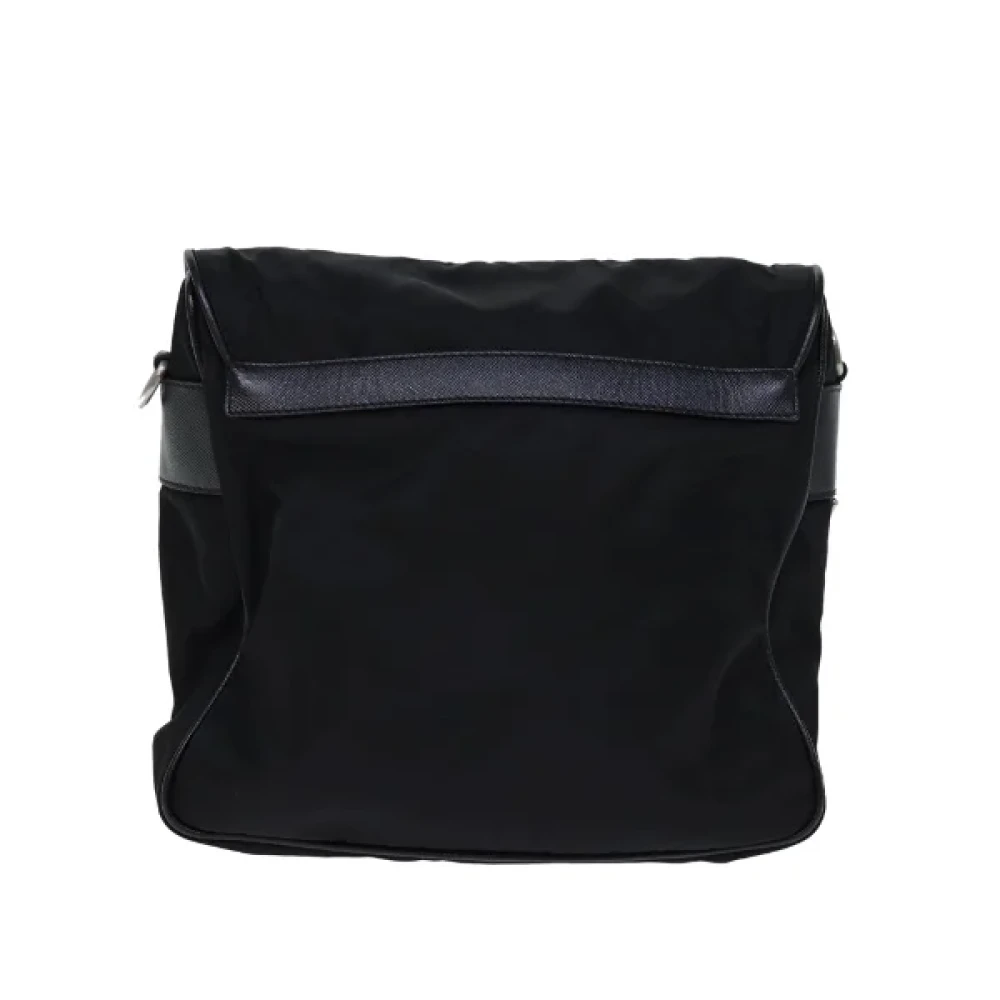 Prada Vintage Pre-owned Nylon prada-bags Black Dames