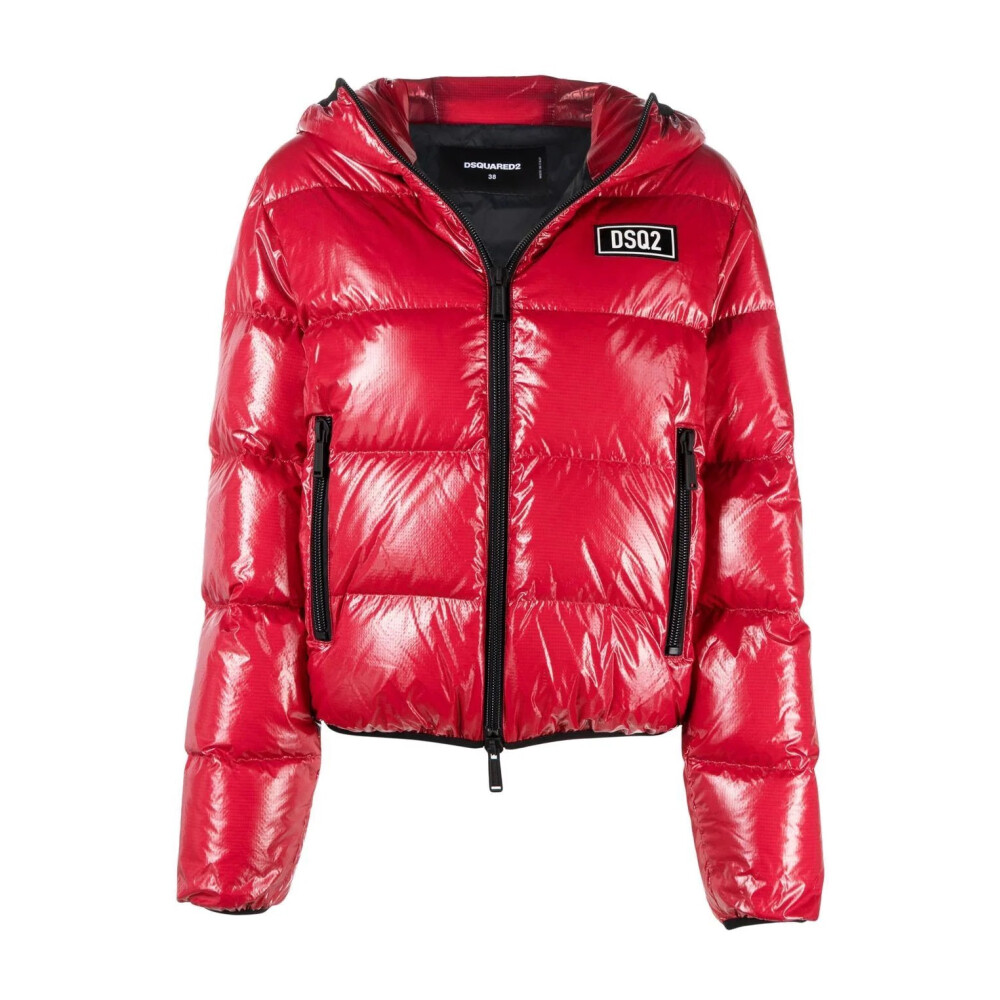 Doudoune Rose Face Hood Puffer Dsquared2 Homme Miinto