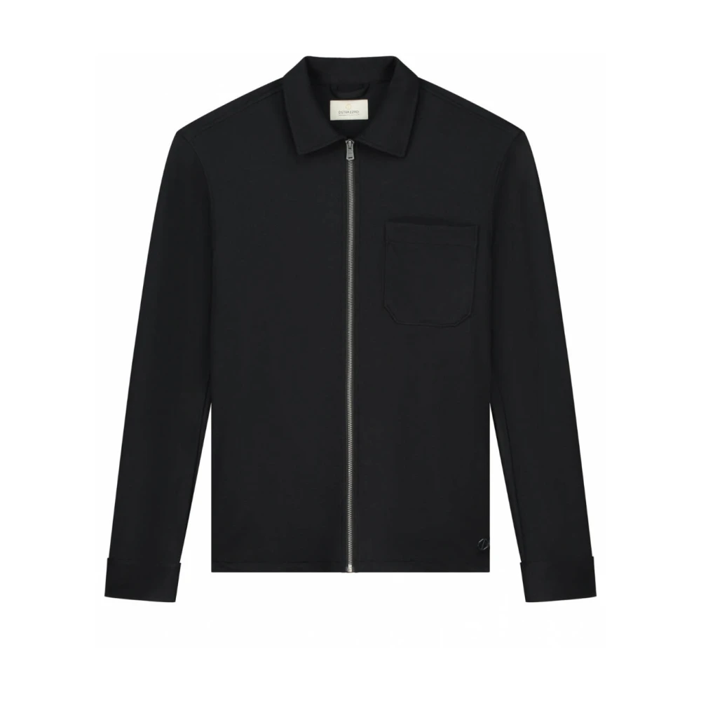 Dstrezzed Pike Overshirt Stijlvolle Casual Shirt Black Heren