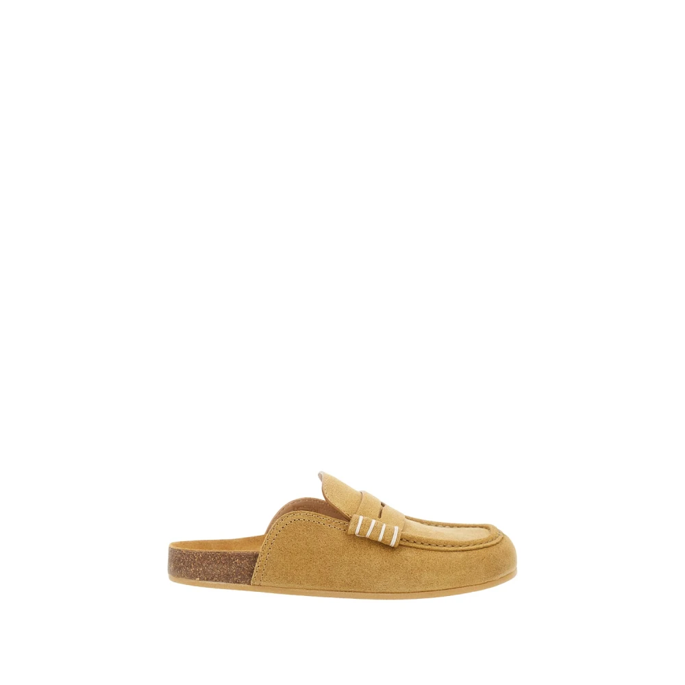 Jw Anderson Women's Yellow Mules, 5 Uk, Stitch Loafer
