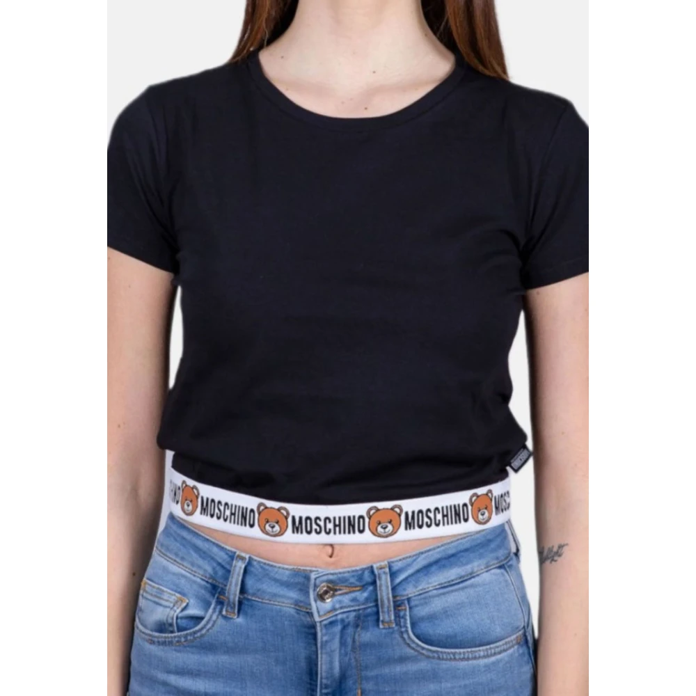 Moschino Dames Ondergoed T-shirt Black Dames