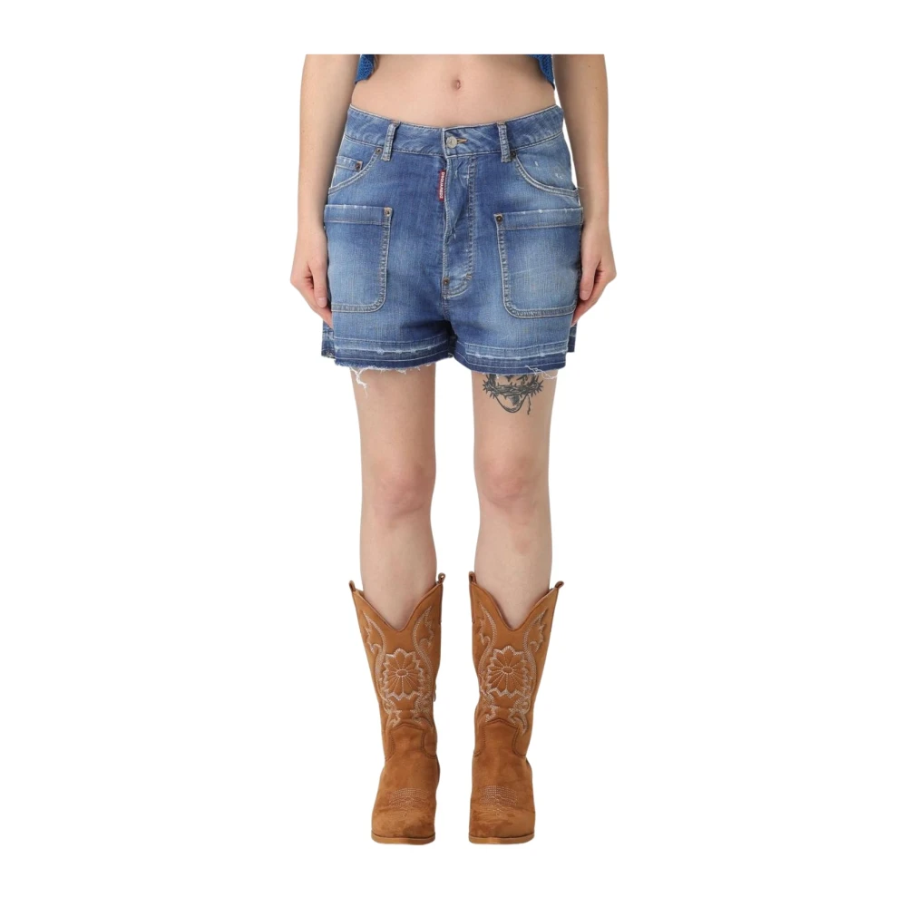 Shorts > Denim Shorts - - Dsquared2 - Modalova