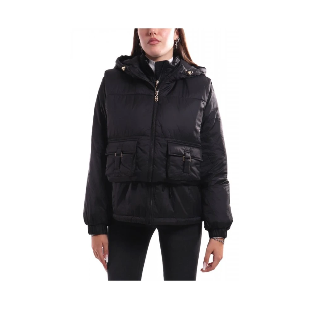 Liu Jo Vrouw Zwart Tf5071 Ts918 Jas