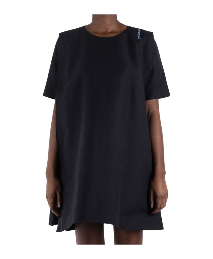 robe-en-coton-noir