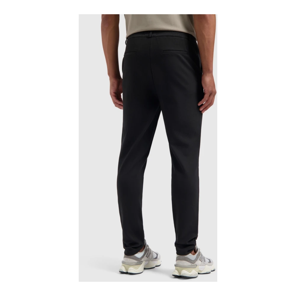 Pure Path Slimme Zwarte Broek Stijlvol Model Blue Heren