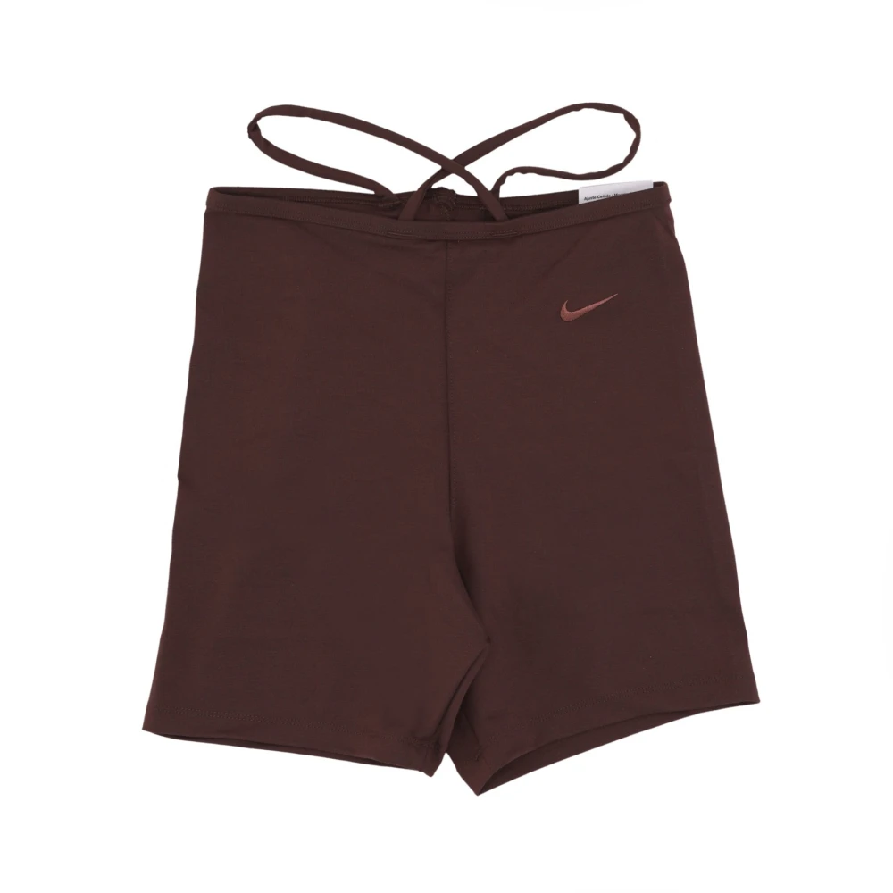 Nike Moderne korte broek voor damesfietsers Brown Dames