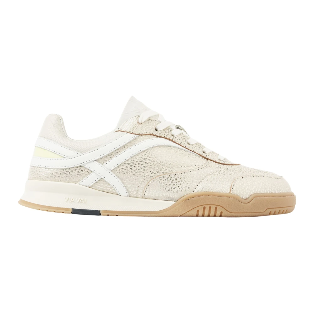 Via Vai Kris Sky metallic dames sneakers Dames Schoenen Beige
