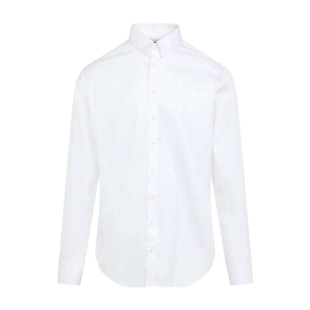 Giorgio Armani Men's White Formal Shirts,, Stylish Cotton Shirt 2XL