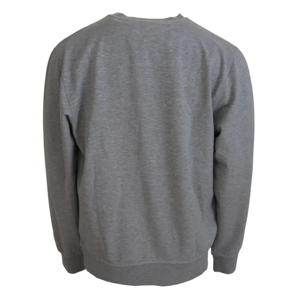 aeronautica militare Elegante Grijze Trui Gray Heren