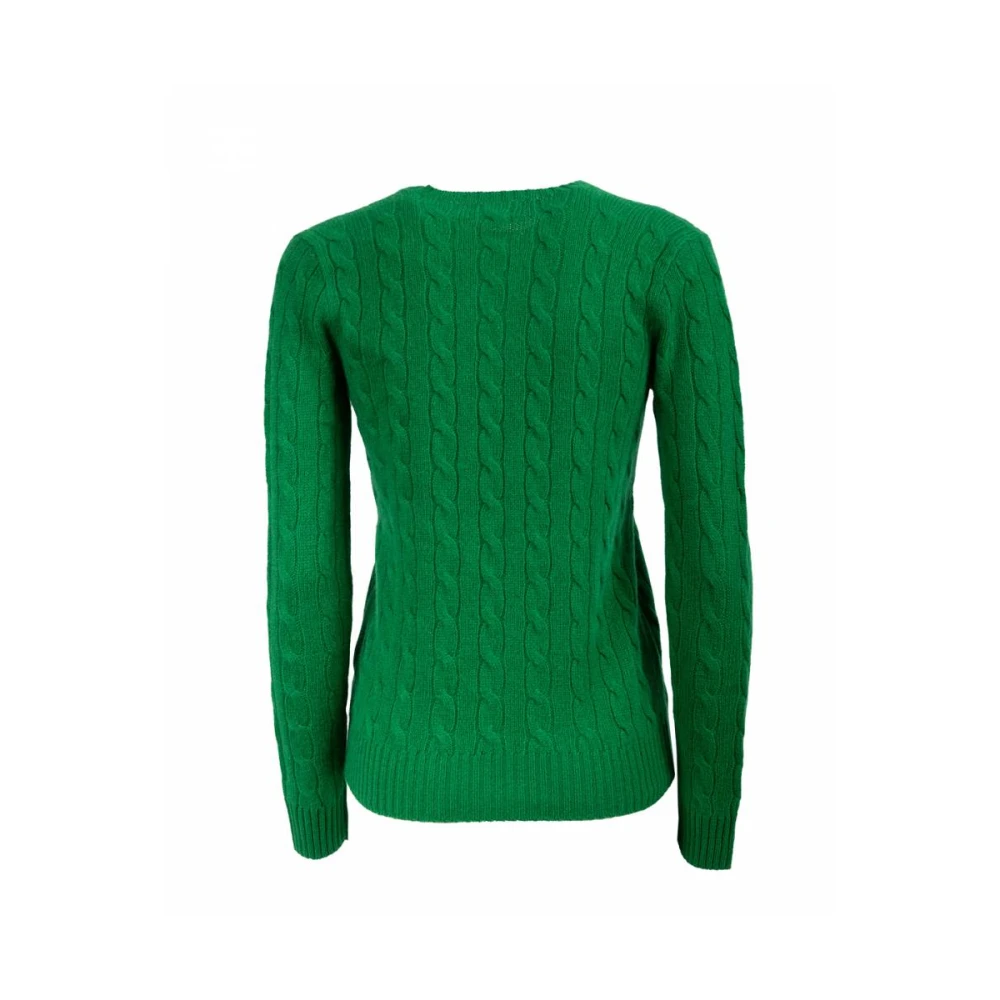 Polo Ralph Lauren Lange Mouw Pullover Trui Green Dames