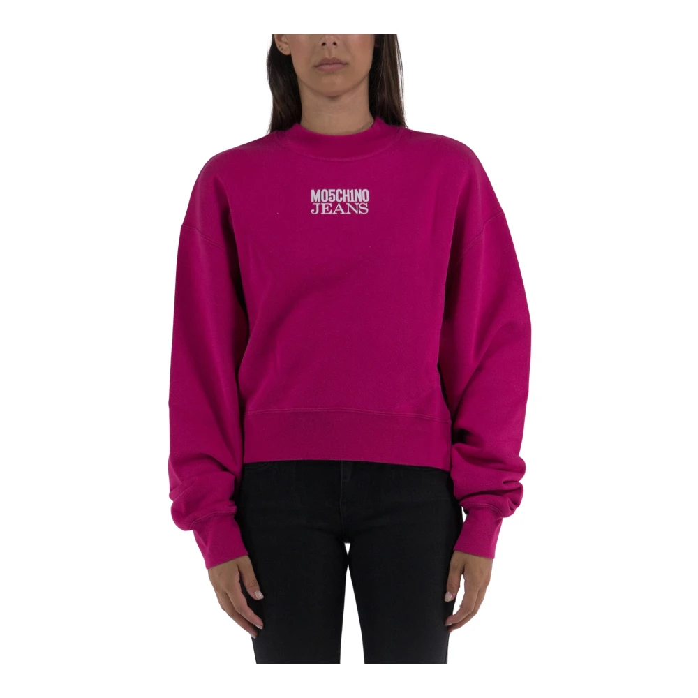 Moschino Oversized Sweatshirt Pink, Dam