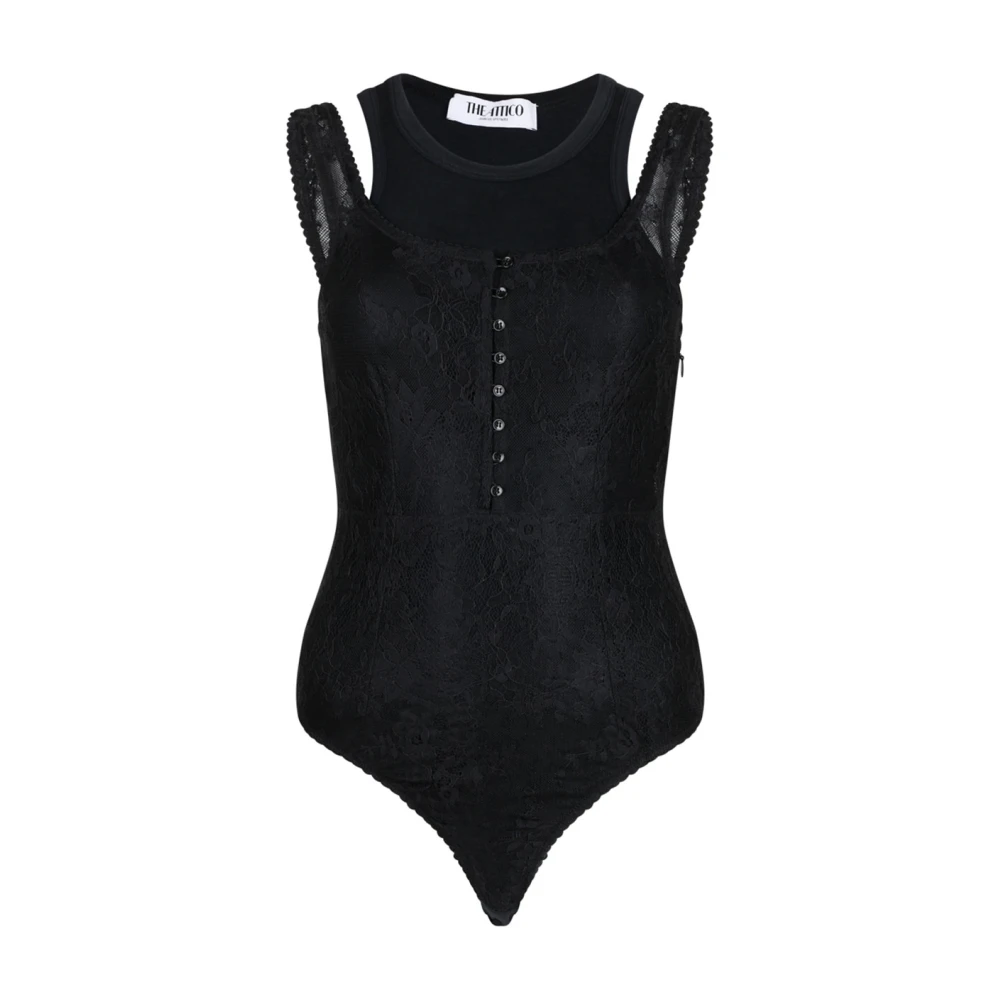 The Attico - Tops > Body - Black - The Attico - Modalova