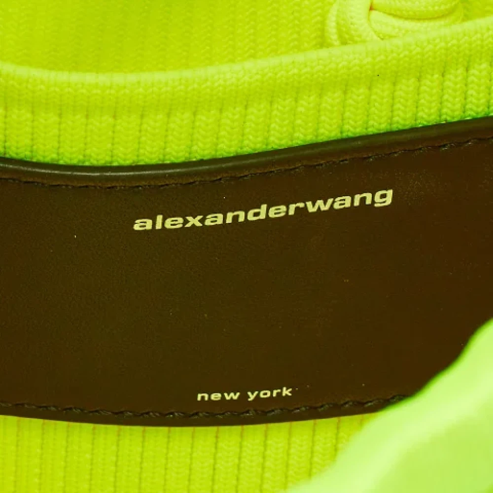 Alexander Wang Pre-owned Fabric handbags Yellow Dames