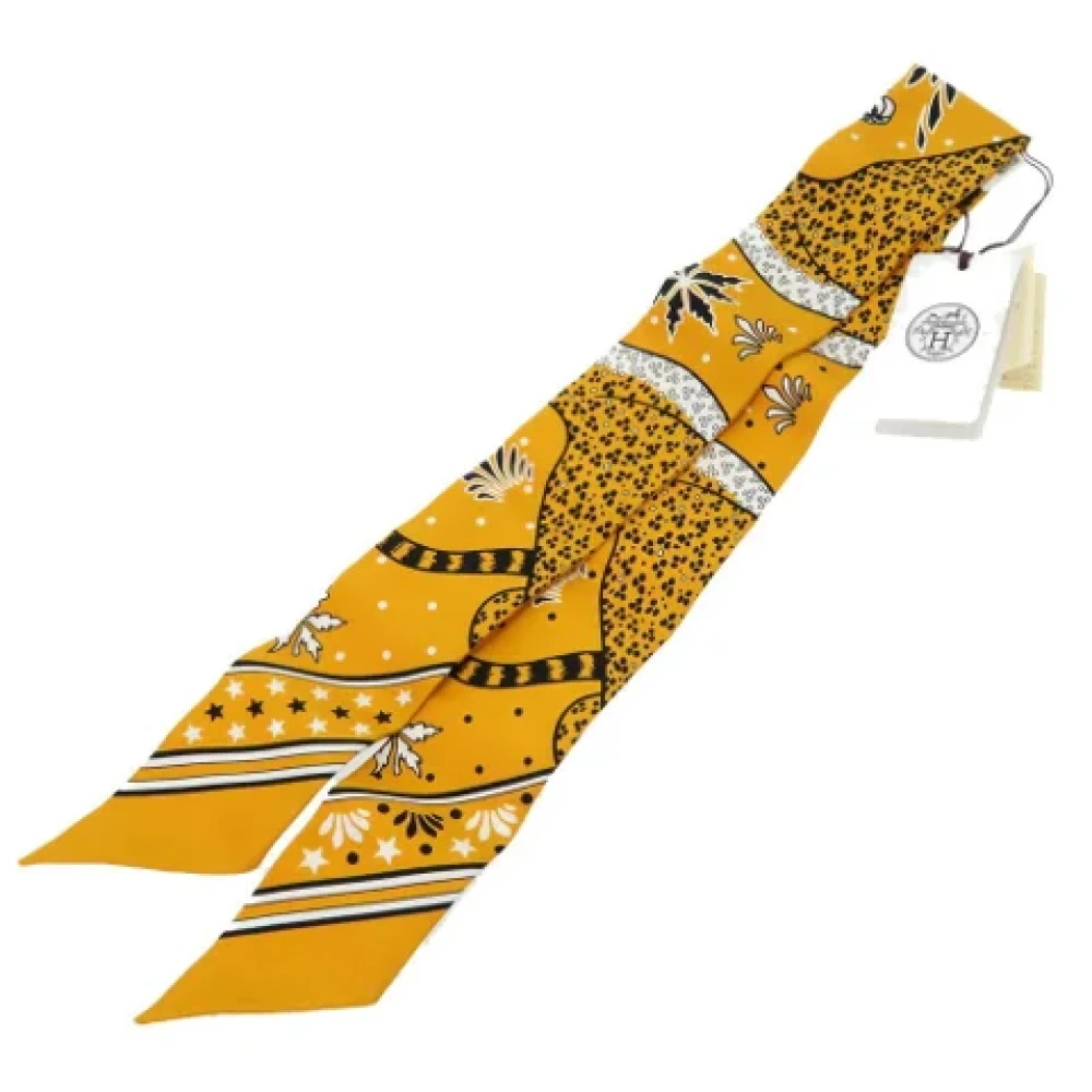 Pre-owned > Pre-owned Accessories > Pre-owned Scarves - - Hermès Vintage - Modalova