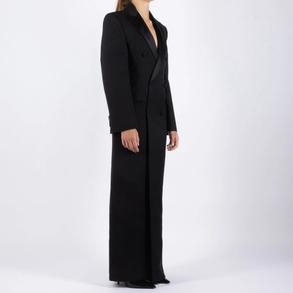 Wardrobe.nyc Zwarte wollen jas Black Dames
