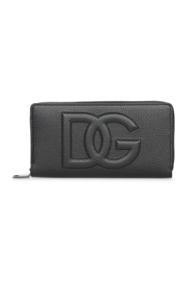 Printed Deer Leather Wallet