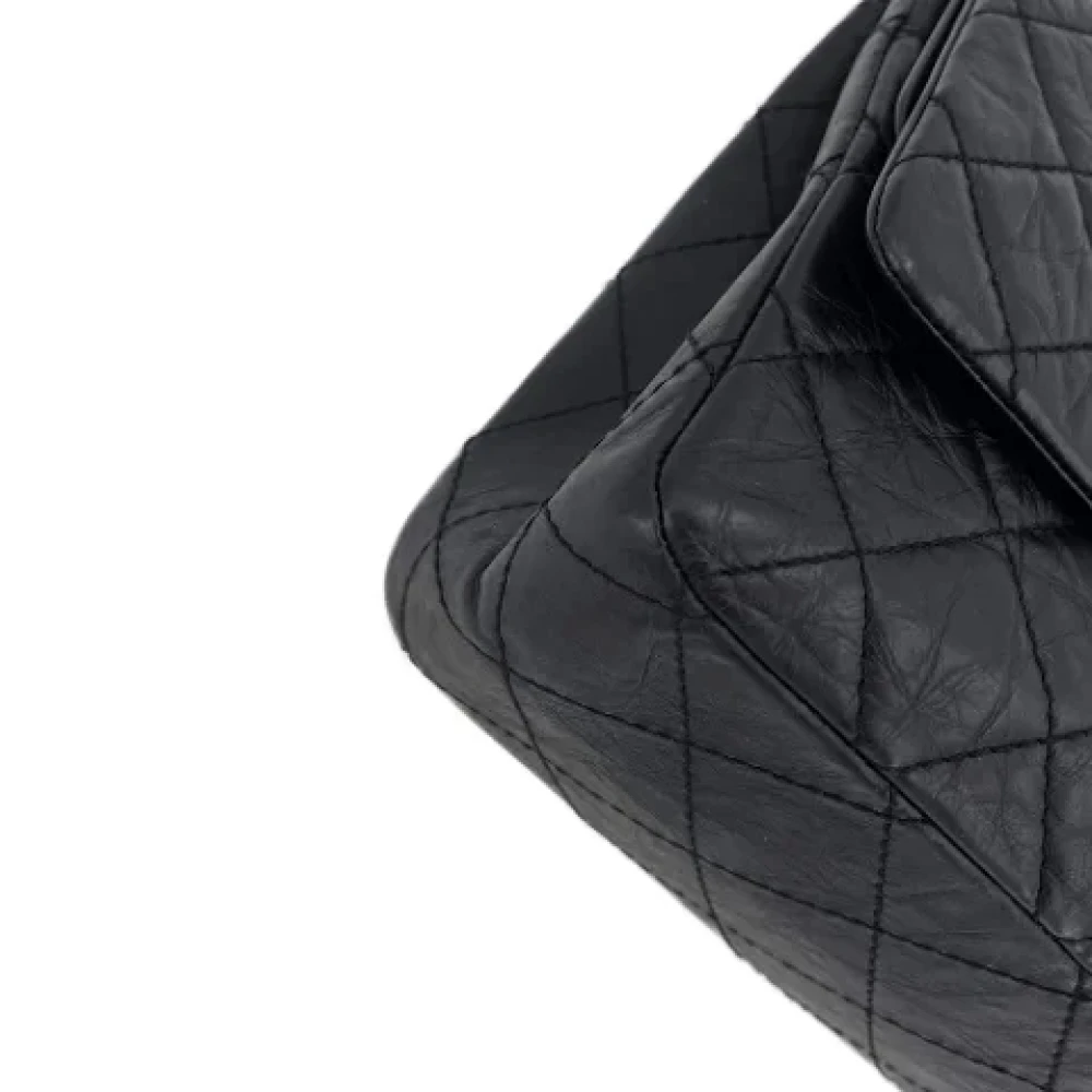 Chanel Vintage Pre-owned Leather chanel-bags Black Dames