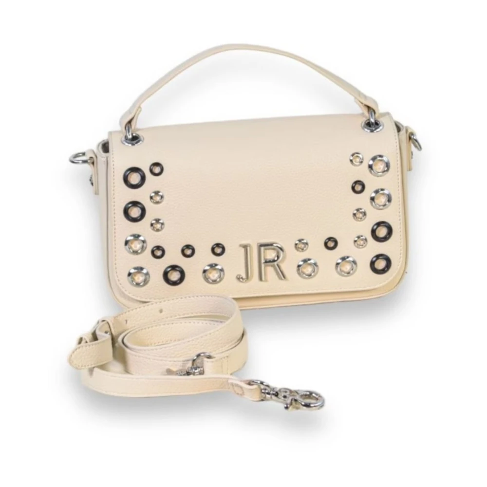 John Richmond Stijlvolle Schoudertas Ponzio Beige Dames