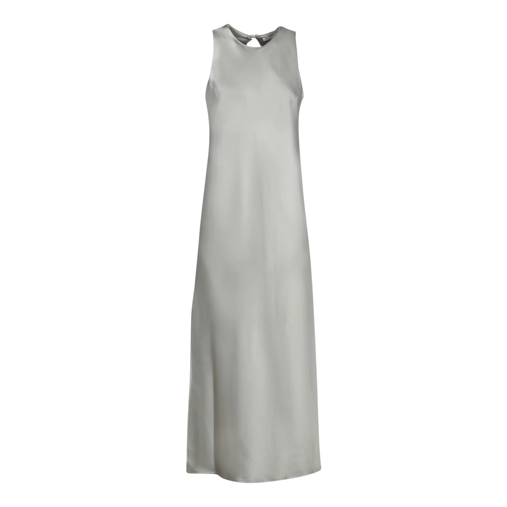 Herno Elegante Grijze Jurk Aw24 Gray Dames
