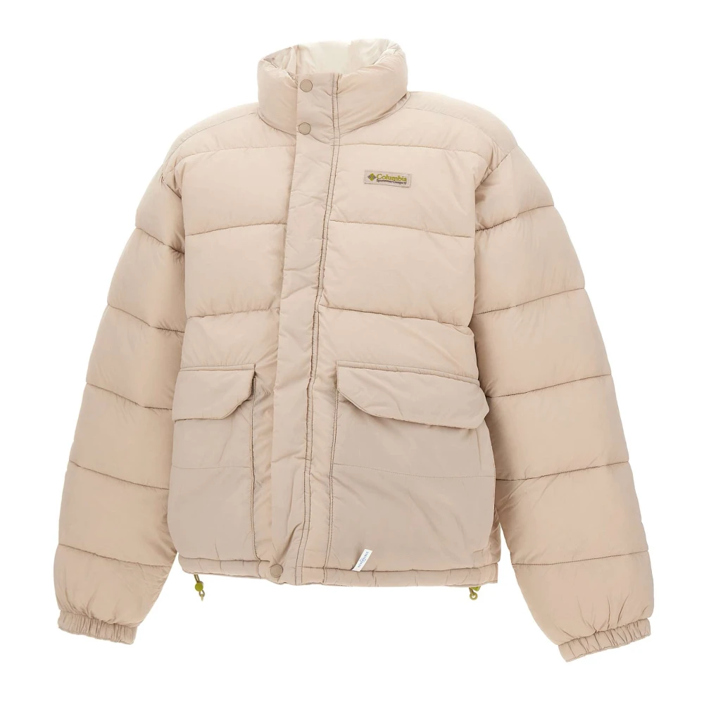 Columbia Omkeerbare Donsjas Zand Camo Beige Heren