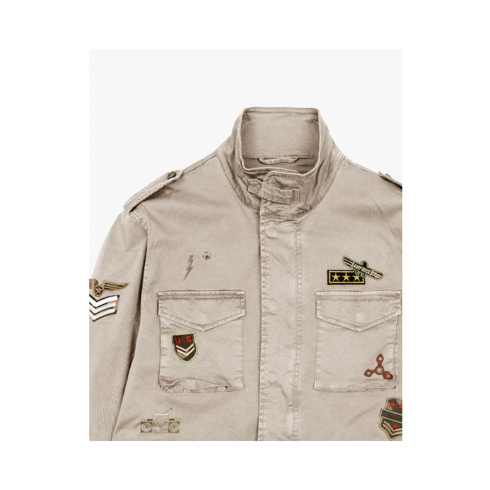 Gianni Lupo Stijlvolle Zandjassen Beige Heren