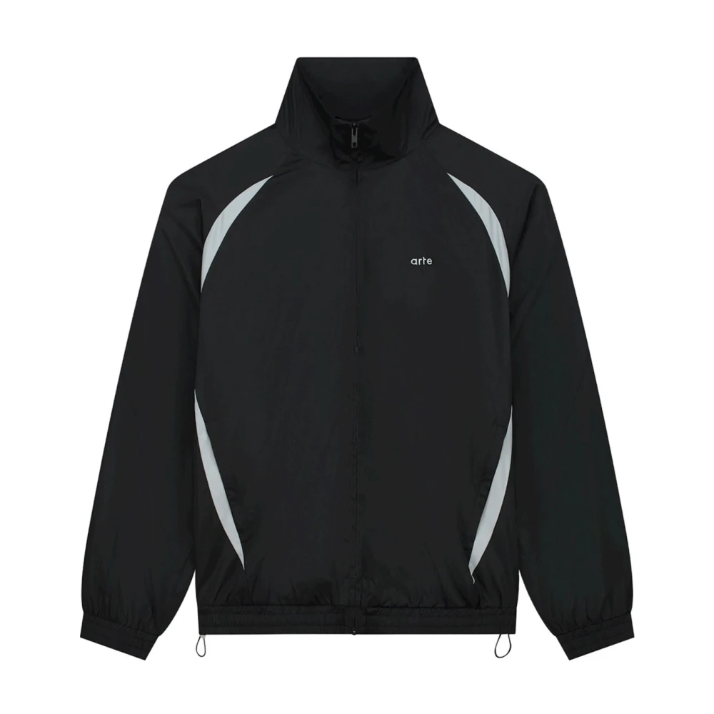 Arte Antwerp Twee-tone trainingspak jas Black Heren