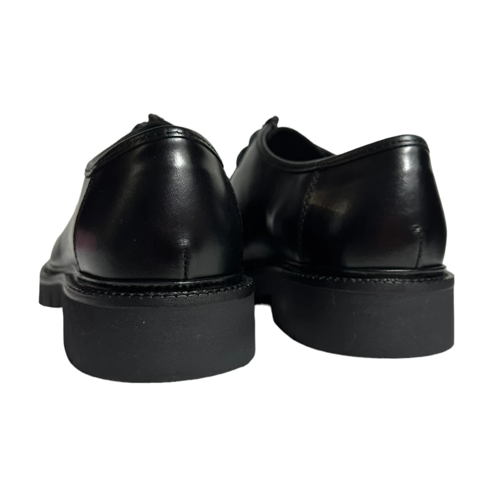 Marco Ferretti Polyester lage schoenen ingenieursstijl Black Heren