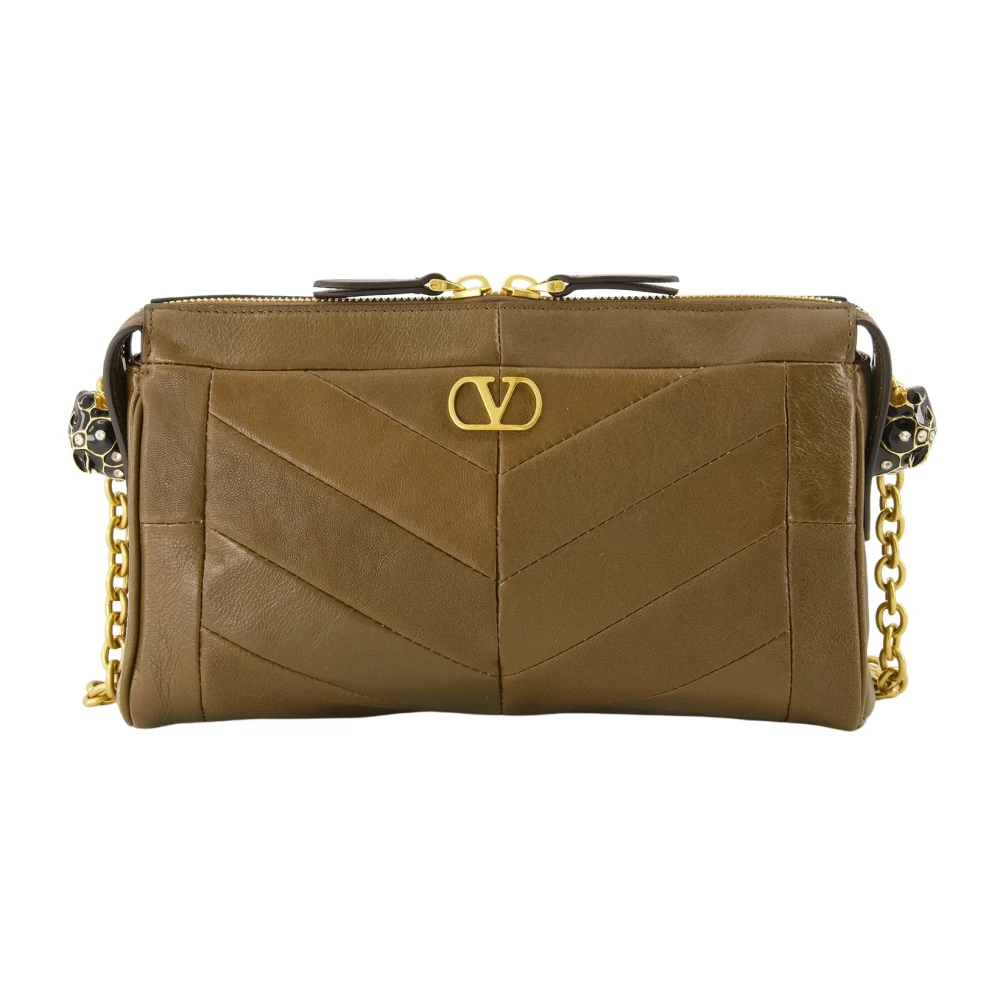 Valentino Garavani Women's Brown Panthea Small Shoulder Bag