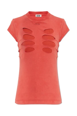T-shirt med vintageeffekt