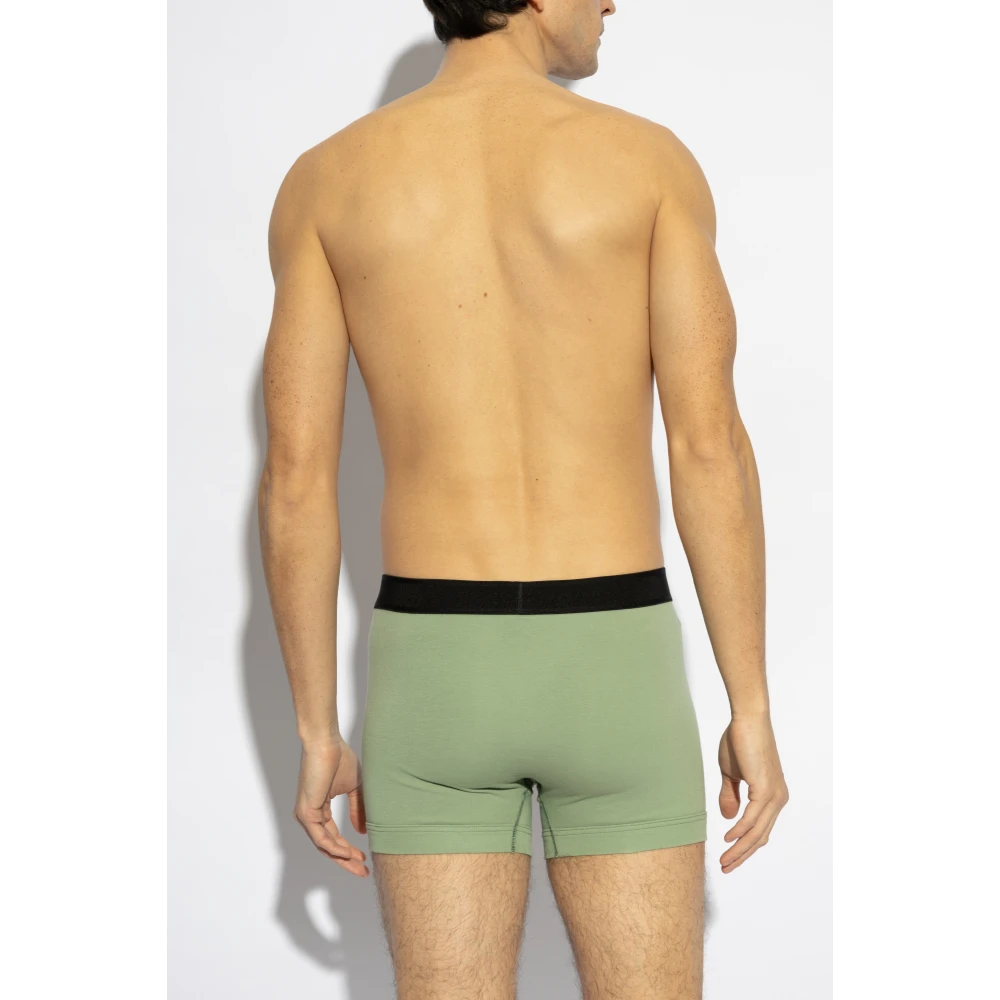 Tom Ford Katoenen boxershorts Green Heren