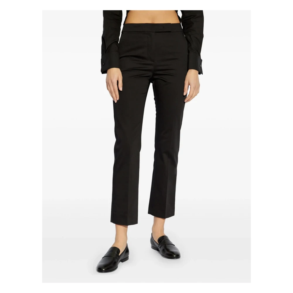Max Mara Elegante Nero Okra Jurk Black Dames