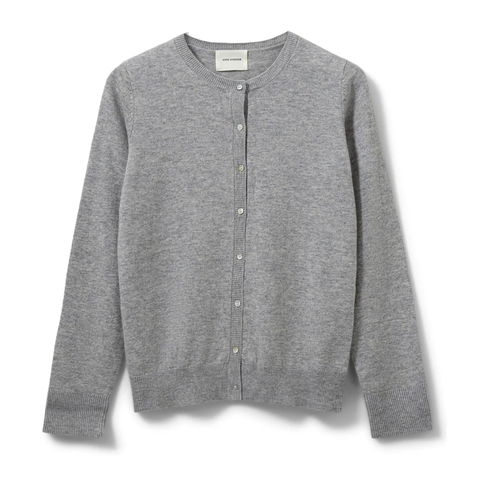 Sofie Schnoor Gray Cardigans, Female, Xs, Skylarsw Cardigan