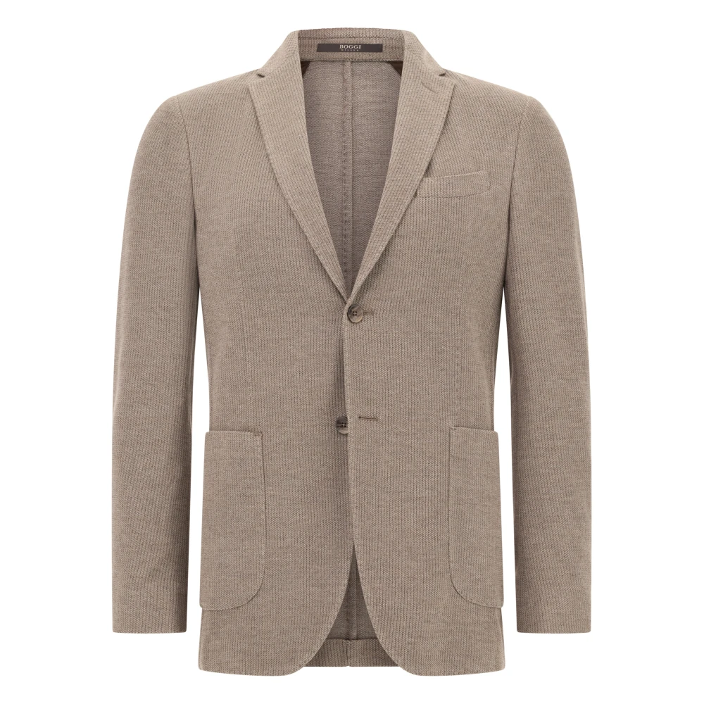 Boggi Milano Herren Beige Jacken, Lgröße: